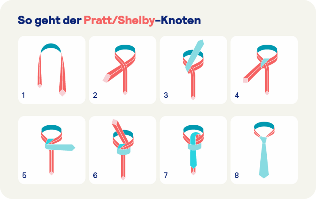 Anleitung Pratt-Shelby Knoten